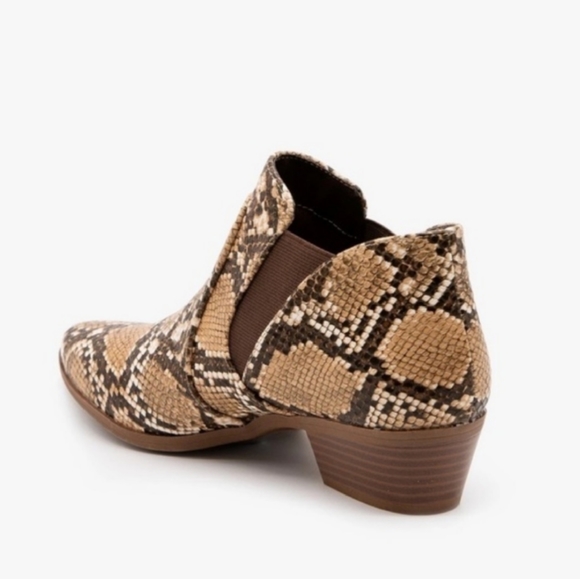 Qupid Salena-11x Snakeprint Bootie Sz.9 - Picture 9 of 12